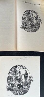 Faith Jaques pen & ink PUBLISHED M M Kaye Princess Book The Far Pavilions author Foto 1 de 4