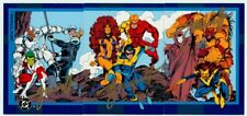 1993 Tom Grummett Signed DC Cosmic Teams Trading Art Card TEEN TITANS Puzzle Set