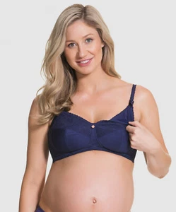Cake Lingerie 21-1035-25 32G Blue Tea Soft Cup No Wire Unlined Nursing Bra NWT - Picture 1 of 2