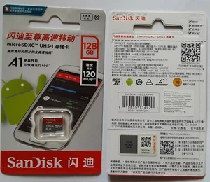 Sandisk128GB 120MB SDXC UHS-I for $18.99 ships from USA CALIFORNIA - Picture 1 of 7