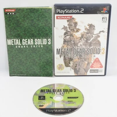 METAL GEAR SOLID 3 SNAKE EATER PS2 Playstation 2 For JP System ccc p2 - Image 1 of 3