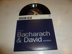 DEACON BLUE - Four Bacharach & David Songs - 1990 UK 4-track 7" vinyl EP Single - Picture 1 of 4