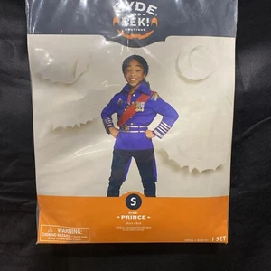 Boys Kids Hyde and Eek PRINCE Halloween Costume Size S M L Charming Royal NWT - Picture 1 of 3