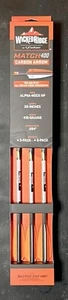 Wicked Ridge By Ten Point Match 400 20 Inch Carbon Arrows .004 3 Pack New - Picture 1 of 3