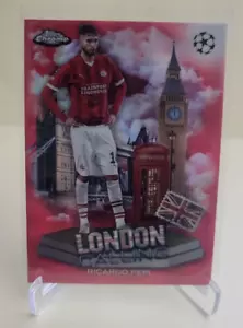 2023-24 Topps Chrome UEFA Ricardo Pepi London Calling Red Lava #LC-12 PSV - Bild 1 von 2
