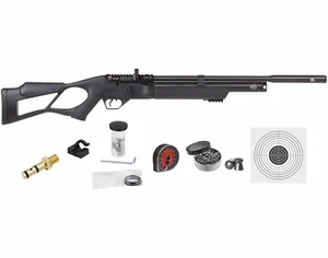 Hatsan Flash QE .25 Cal PCP Bolt Action Air Rifle w/ Targets and Pellets Bundle - Picture 1 of 16