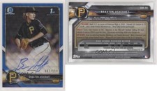 2018 Bowman Draft Chrome Pick Blue Wave Refractor /150 Braxton Ashcraft Auto