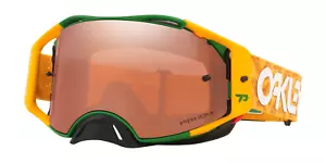 Nuevo en caja Gafas Oakley Airbrake MX Toby precio de firma $191 negro iridio prizm - Imagen 1 de 4