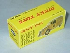 DINKY TOYS 562 CITROËN CAMIONNETTE WEGENWACHT BOITE REPRO VIDE - Bild 1 von 1