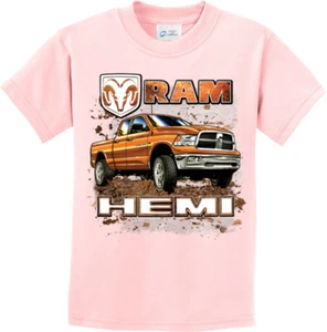 Kids Dodge T-shirt Ram Hemi Truck - Picture 1 of 25