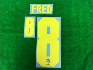 OFFICIAL FRED #8 Brazil Away 2020-21 PRINT  - Picture 1 of 6