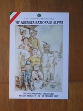 Reggio Emilia adunata alpini 1997 locandina (z)