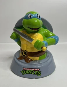 Teenage Mutant Ninja Turtles 2015 Viacom Ceramic Bank Leonardo TMNT - Picture 1 of 8