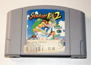 *Authentic* Nintendo 64 N64 Game Snowboard Kids 2 NTSC-U/C US Canada - Picture 1 of 3