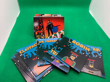 THE ADV. OF BATMAN & ROBIN COMPLETE BASE SET & 12 POP-UP SET in NEW BCW PAGES