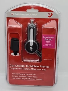 Durabrand Sanyo Compatible Car Charger for Mobile Phones - New - Picture 1 of 8