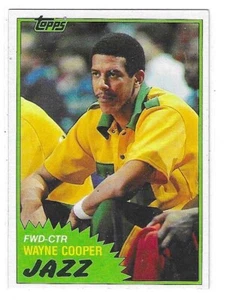 1981-82 TOPPS WAYNE COOPER BASE SET #103 (WEST) UTAH JAZZ - Picture 1 of 2