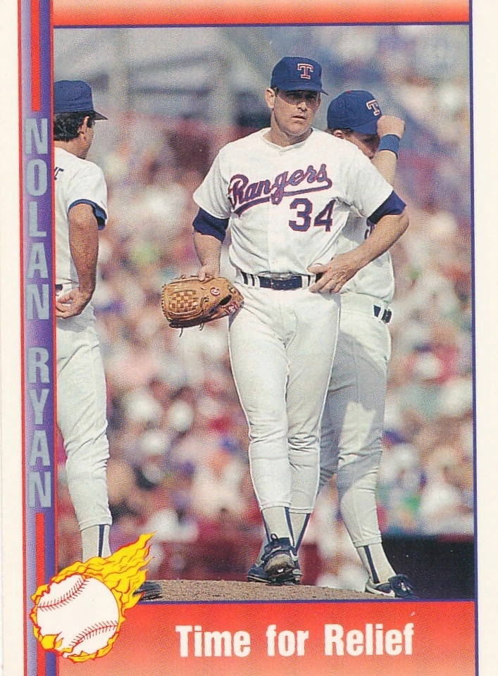 Nolan Ryan 1991 Pacific Nolan Ryan Texas Rangers #99 Baseball Card - Image 1 of 1