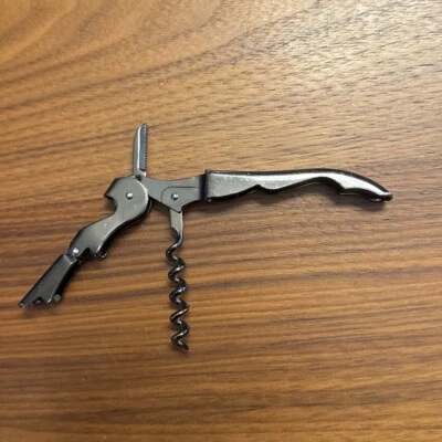 Pulltap Style Wine Tool Opener Black Chrome  Foto 1 de 4