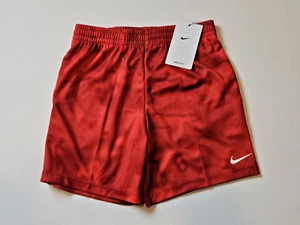 Nike Little Boys 5 University Red Shorts Short Pants Athletic Summer NWT - Picture 1 of 2