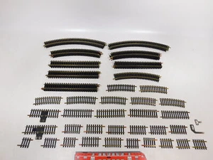 DP115-3# 62x Fleischmann H0 DC Track Track Piece Ms 1701 6001 6024 Etc Mint - Picture 1 of 5