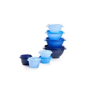 tupperware servalier 16 Piece bowl set new - Picture 1 of 1