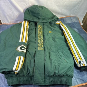 Chaqueta acolchada Starter NFL Green Bay Packers para hombre talla XL vintage años 90 Pro Line - Imagen 1 de 6