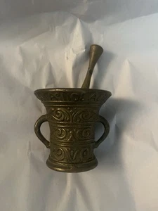 Vintage Bronze Mortar and Pestle - Picture 1 of 4