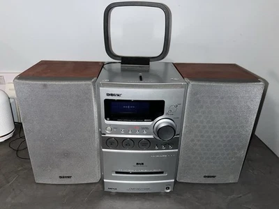 Sony CMT-NEZ7 DAB Micro Hi-Fi System with Speakers - CD/Cassette/DAB  - Image 1 of 4