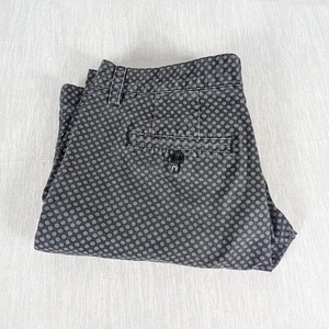 Banana Republic Aiden Shorts Mens Size 30 Grey Circle Geometric Pattern - Picture 1 of 6