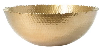 Red Co. Centro de mesa estilo antiguo con textura dorada plato redondo para servir... Foto 1 de 4