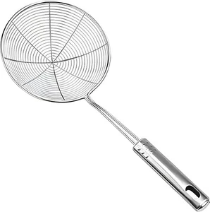 Versatile Stainless Steel Spider Strainer/Skimmer/Ladle for Cooking and Frying - Picture 1 of 4