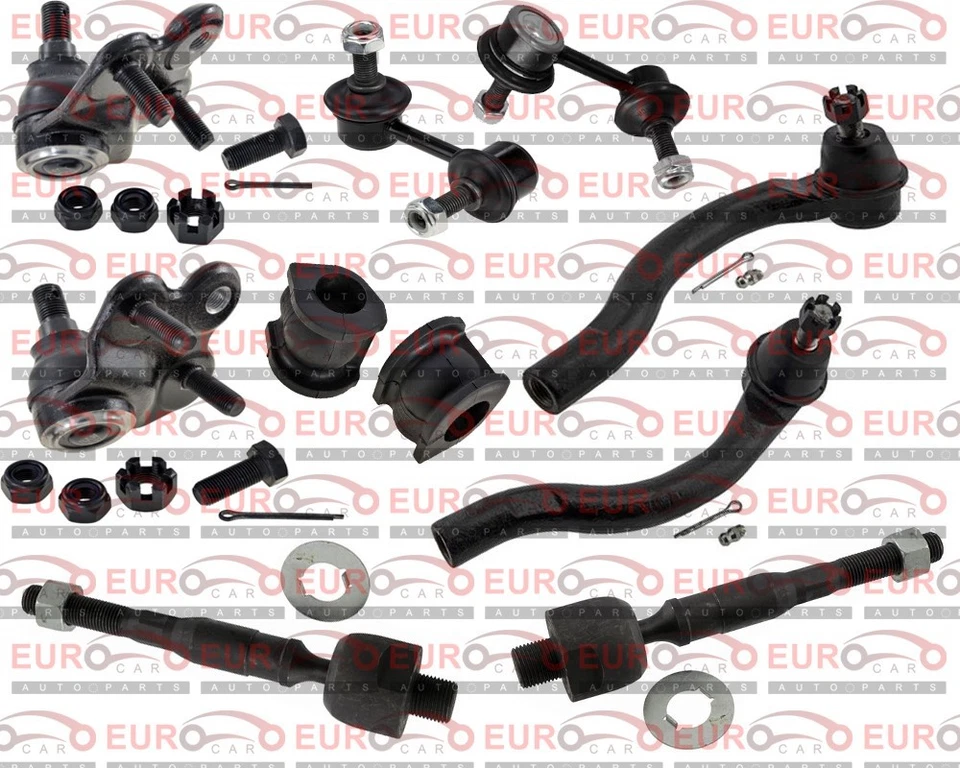 Kit de dirección extremos de barra estabilizadora bujes rótulas para Acura CSX 2006-2011 Foto 1 de 4