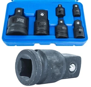 Set Adattatori Riduttori 6 PZ Impatto Bussole Aria Compressa Utensili Ad Aria - Imagen 1 de 3