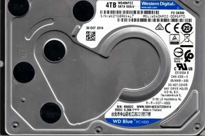 WD40NPZZ-00PDPT0, WESTERN DIGITAL SATA 4TB WX21 OKT 2019 - Bild 1 von 2