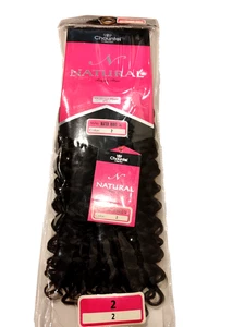 Zury Human Hair Natural 14" Water Wave Weaving Blend Color 2 By Royal Imex - Picture 1 of 8