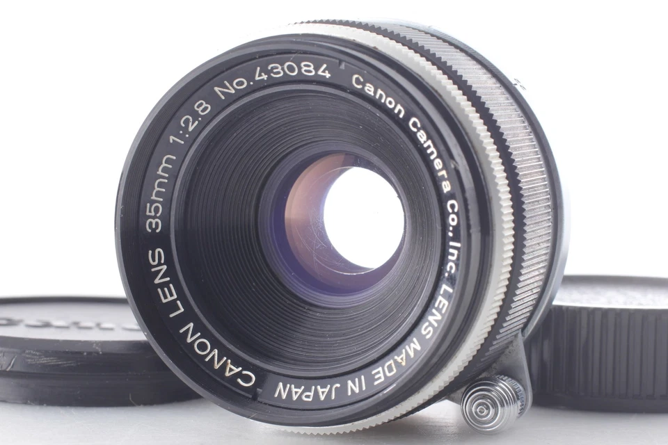 [Casi Como Nuevo] Lente Canon 35 mm f/2,8 para LTM L39 Leica Montaje con Tornillo de JAPÓN Foto 1 de 4