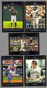 2007 TOPPS COMPLETE 669 card set INCLUDES 8 VARIATION CARDS - Picture 1 of 4