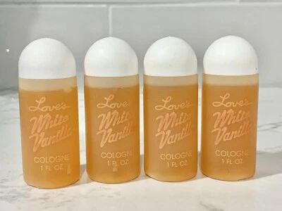4X MEM Love's White Vanilla Colonia 1 fl oz perfume salpicaduras para mujer Foto 1 de 2