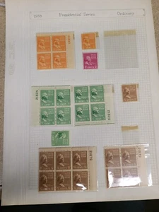 Lot of 88 1938 Roosevelt Postage Stamps - Picture 1 of 3