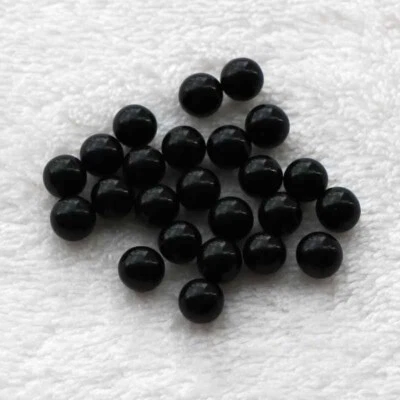 Round Small Glass Beads 5mm to 12mm Decorative Sphere Colorful Glass Balls - Image 1 of 4