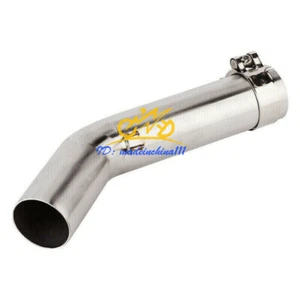 For Suzuki GSXR600 GSXR750 Motorcycle Mid Link Pipe Exhaust Connect Slip On 51mm - Foto 1 di 5