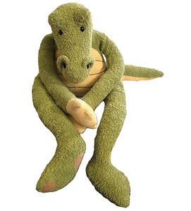 Manhattan Spielzeug Frottee Alligator Plüschtier Stofftier Krokodil Schlapp groß 25 Zoll - Bild 1 von 13