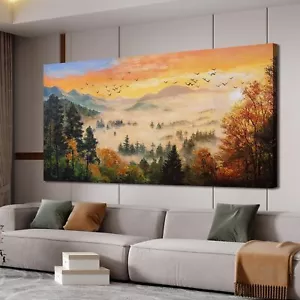 Canvas Wall Art Decor Art Work for Wall Decor Wall Art for Living Room Sunset... - Picture 1 of 6
