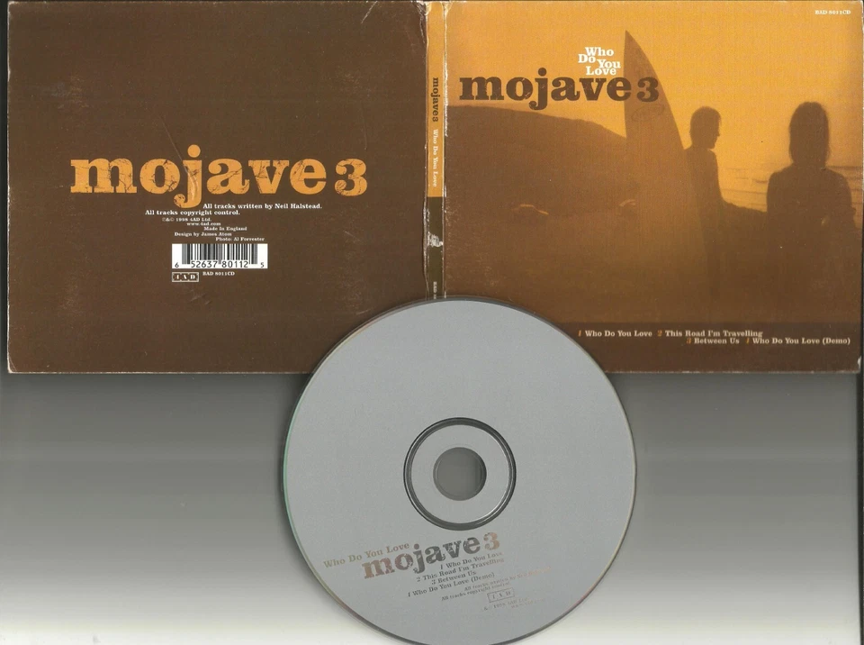 NEIL HALSTEAD Slowdive MOJAVE 3 who Do you Love 2 UNRELEASED & DEMO CD single Foto 1 de 1
