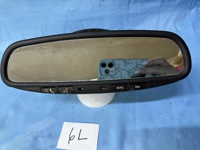 2006-10 DODGE DAKOTA INTERIOR REAR VIEW MIRROR W/AUTO DIMMING & HANDS FREE PHONE - Image 1 of 4