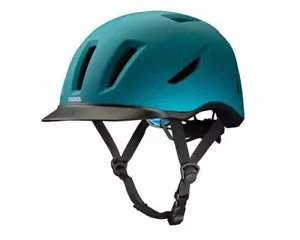 Troxel Helmet Terrain Design Teal Carbon - Picture 1 of 1