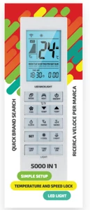 Universal Fernbedienung Superior AirCo 5000 in 1 Klimagerät / Klimaanlage - Bild 1 von 10