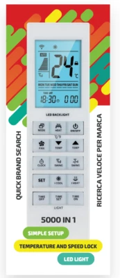 Universal Fernbedienung Superior AirCo 5000 in 1 Klimagerät / Klimaanlage