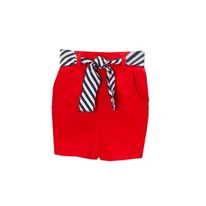 Kidsy Girls Casual Beach Nautical Shorts – Soft Cotton Pull-On Closure Two Po... - Picture 1 of 3